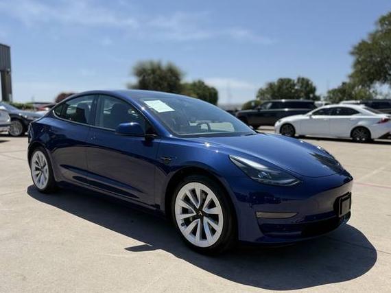 TESLA MODEL 3 2022 5YJ3E1EB7NF255140 image